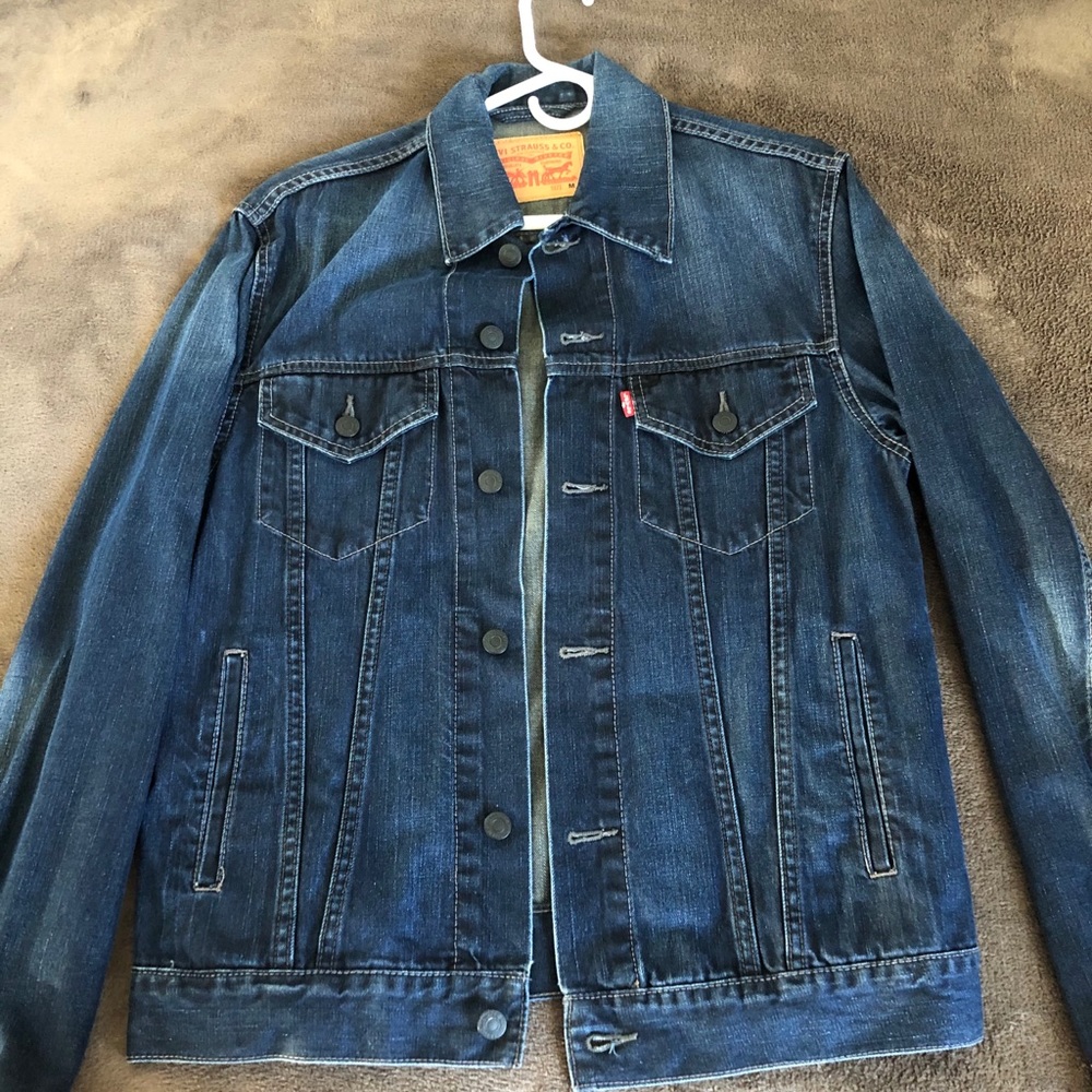 vintage levi’s denim jacket, unisex